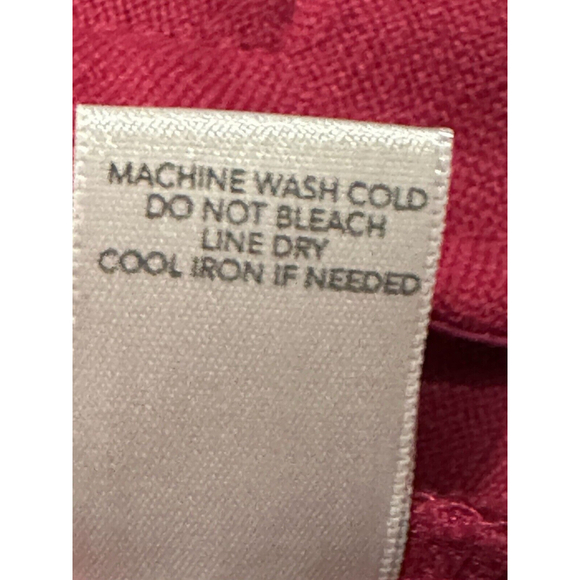 Christopher Banks Blazer Button Jacket Womens Large Fuchsia Pink Long Sleeves - Picture 8 of 12